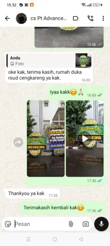 Testimonial Papan Bunga Pernikahan nusa dua