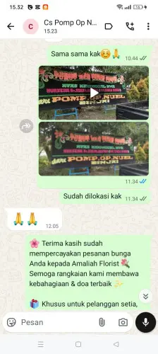 Testimonial Papan Bunga nusa dua