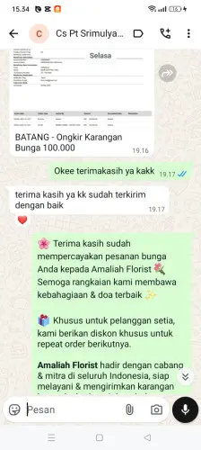 Testimonial Papan Bunga nusa dua
